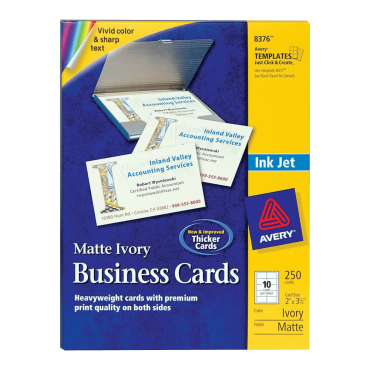 Avery Business Cards... 