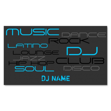 Dj Business card