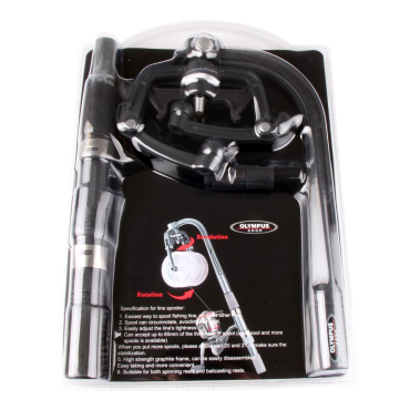 FreeFisher Fishing Line Reel Spool Spooler System Tackle Black