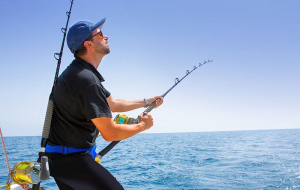 tourist fishing