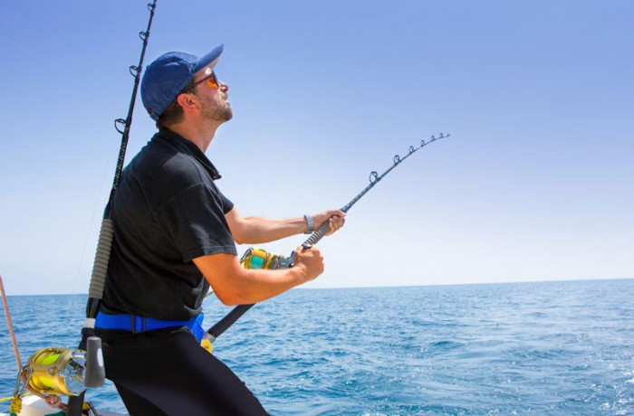 tourist fishing
