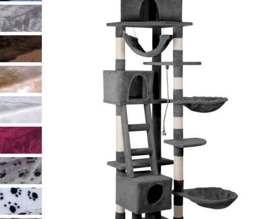 Leopet Kbd010 2beige Cat Tree Scratching Post Kitten Climbing (6)