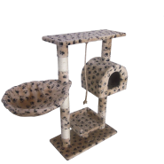 Leopet Kbm001 2grau Cat Tree Scratching Post Kitten Climbing (6) Leopet Kbm001 2grau Cat Tree Scratching Post Kitten Climbing (6)
