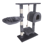 Leopet Kbm001 2grau Cat Tree Scratching Post Kitten Climbing (8) Leopet Kbm001 2grau Cat Tree Scratching Post Kitten Climbing (8)