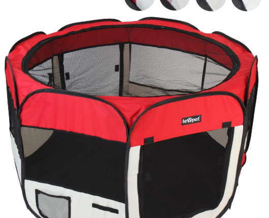 Leopet Tspb09 Playpen For Puppies And Small Animals (2)