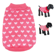 Silvercell-Pets-Puppy-Dogs-Clothes-Jacket-Little-Heart-Knit-Sweater (6) Silvercell-Pets-Puppy-Dogs-Clothes-Jacket-Little-Heart-Knit-Sweater (6)