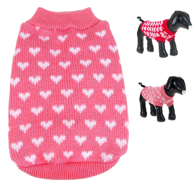 Silvercell-Pets-Puppy-Dogs-Clothes-Jacket-Little-Heart-Knit-Sweater (6)