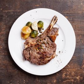 Ribeye Steak with vegetables 1