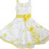 Sunny Fashion 3 Layers Girls Dress Sunflower_01