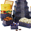 Broadway Basketeers Souring Saphire Sympathy Gift Tower 5