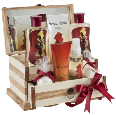 French Vanilla Bath Gift Set 1