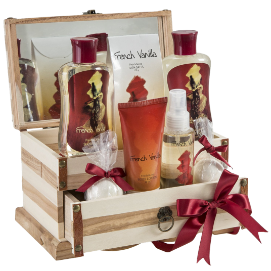 French Vanilla Bath Gift Set 1