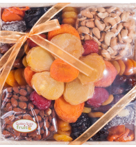 Golden State Fruit Flora Dried Fruit and Nut Gift Tray 4