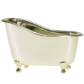 White Rose Jasmine Gold Tub Spa Bath Gift Set 3