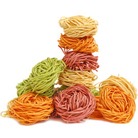 Multicolored pasta 1