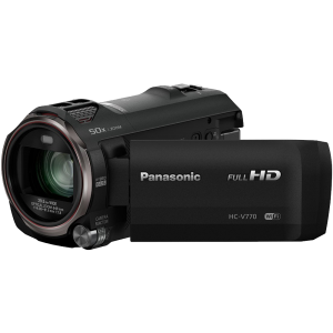 Panasonic HC-V770 HD Camcorder with Wireless Smartphone Twin Video Capture 1