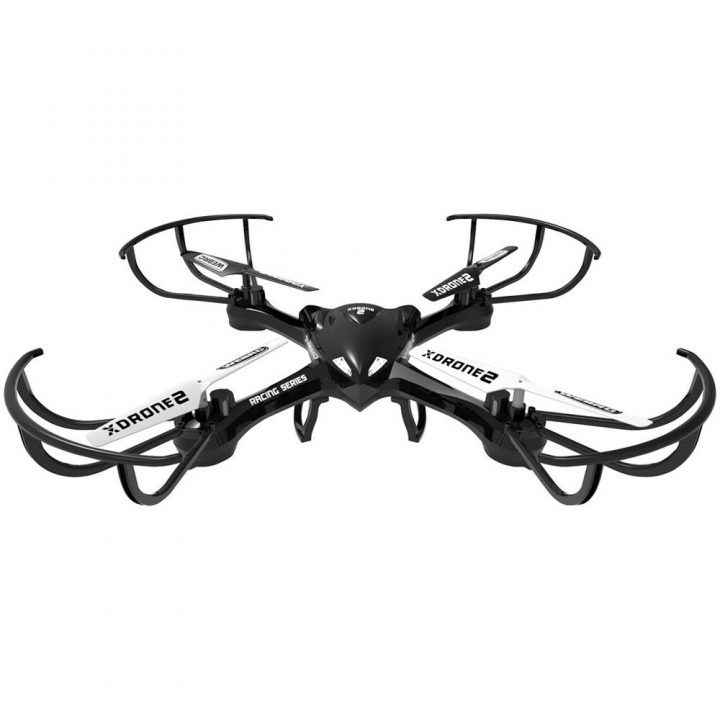 WebRC – XDrone 2 Remote-Controlled Quadcopter – Black 1