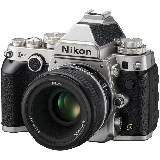 Nikon Df DSLR Camera with 50mm f1.8 Lens (Silver) 1
