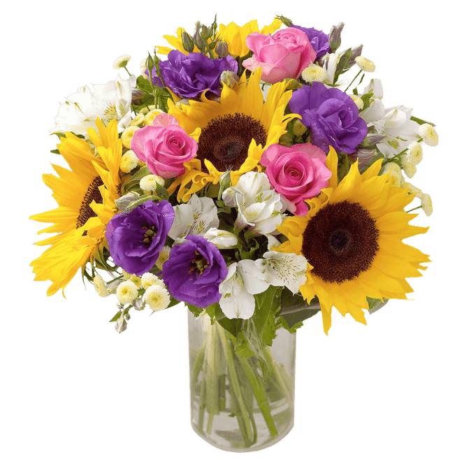 Sunflower Hand tied 01