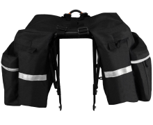 BV Bicycle Panniers with Adjustable Hooks and Carrying Handle 2