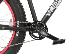 Framed Minnesota 1.0 Fat Bike Black-Red Mens 4