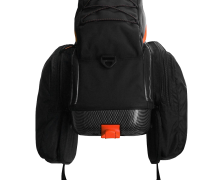 Ibera PakRak Clip-On Quick-Release Commuter Bicycle Bag with Expandable Mini Panniers 2