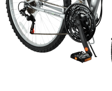 Stowabike 26- Folding Dual Suspension Mountain Bike 18 Speed Shimano Bicycle 4