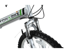 Stowabike 26- Folding Dual Suspension Mountain Bike 18 Speed Shimano Bicycle 7