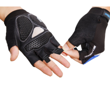WOLFBIKE Non-Slip Gel Pad Gloves Men’s Women’s Sportswear Bike Bicycle Cycling Riding Short Half Finger Gloves Breathable Mesh 7