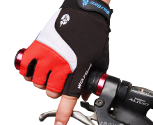 WOLFBIKE Non-Slip Gel Pad Gloves Men’s Women’s Sportswear Bike Bicycle Cycling Riding Short Half Finger Gloves Breathable Mesh 8