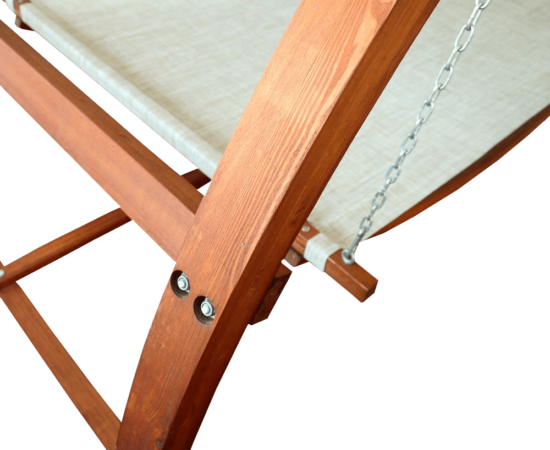 Leisure Season SBWC402 Swing Bed with Canopy_6 Leisure Season SBWC402 Swing Bed with Canopy_6