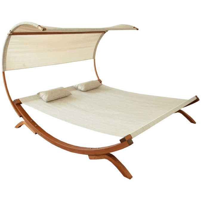Leisure Season SNBC403 Sunbed with Canopy_2