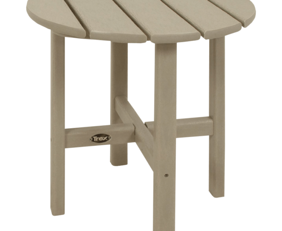 Trex Outdoor Furniture Cape Cod Round 18-Inch Side Table_5