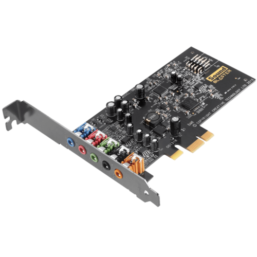 Creative Sound Blaster Audigy FX PCIe 5.1 Sound Card with High Performance Headphone Amp 1