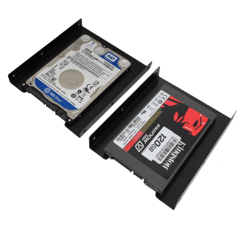 SNANSHI SSD Bracket 2.5 inch SSD HDD to 3.5 inch Metal Mounting Adapter Bracket Hard Drive Holder for PC SSD 2