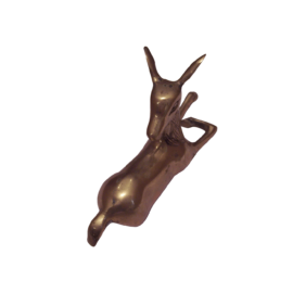 Brass Reclining Deer_06