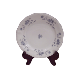 Johann Haviland Blue Garland Pattern China Dinner Plate_04 Johann Haviland Blue Garland Pattern China Dinner Plate_04