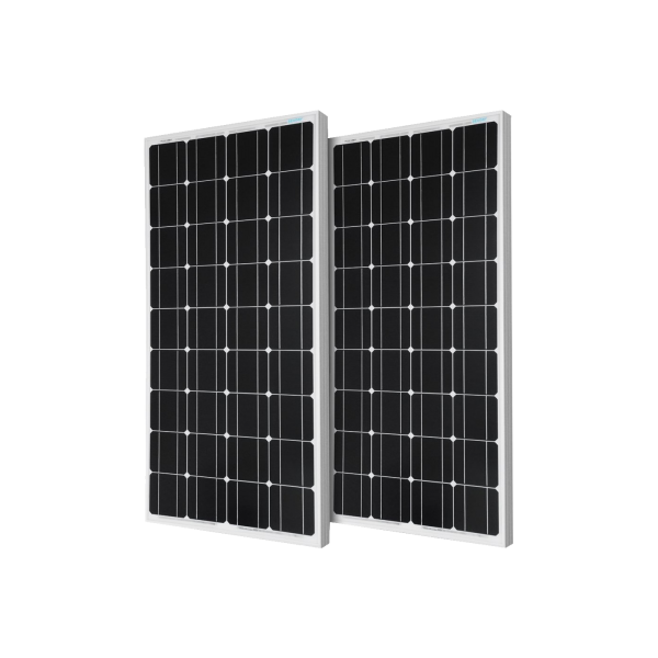 Renogy 2 Piece 100W Monocrystalline Photovoltaic PV Solar Panel Module 12V Battery Charging 1 copy