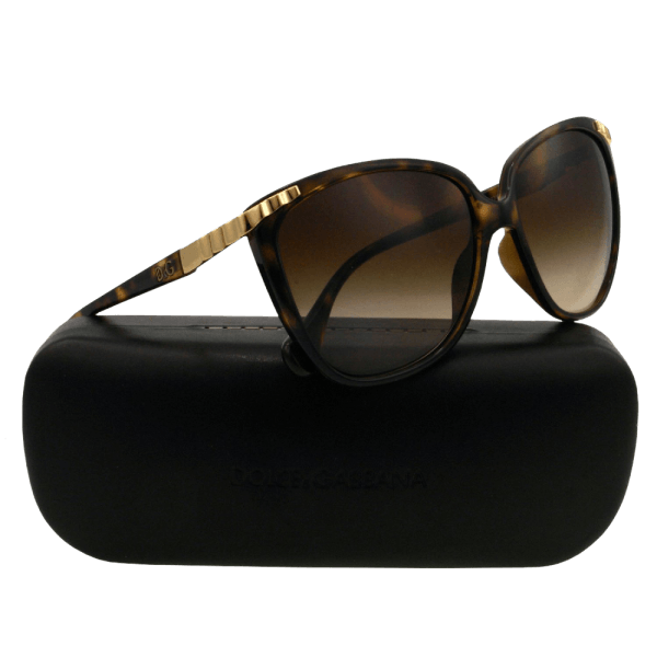 D G Dd8096 Sunglasses 502 Havana Brown Gradient Lens 2