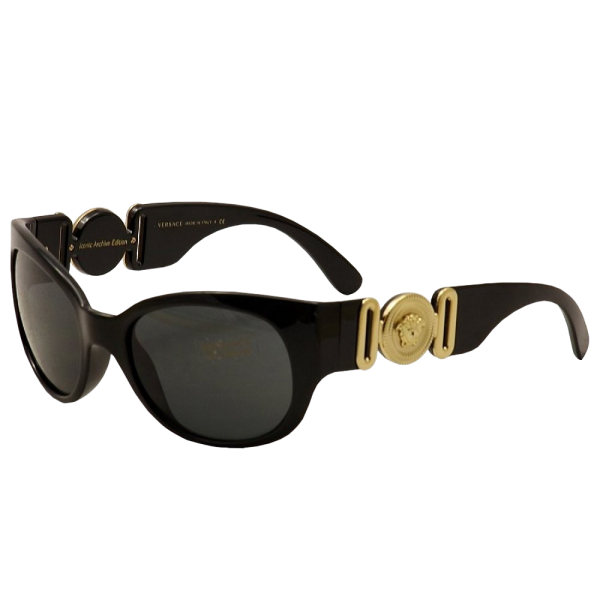 Versace Ve4265 Sunglasses Gb1 87 Black Gray 57mm 1