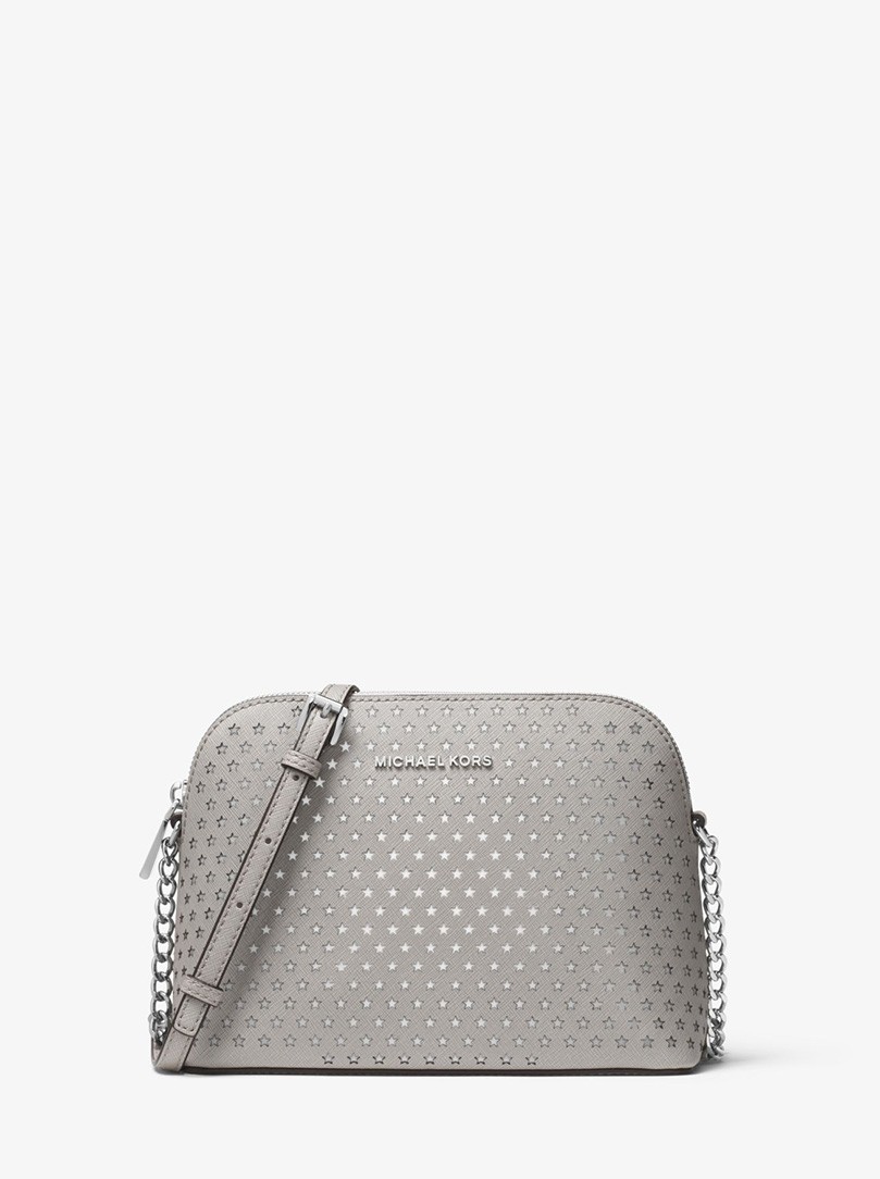 Cindy Perforated Leather Crossbody