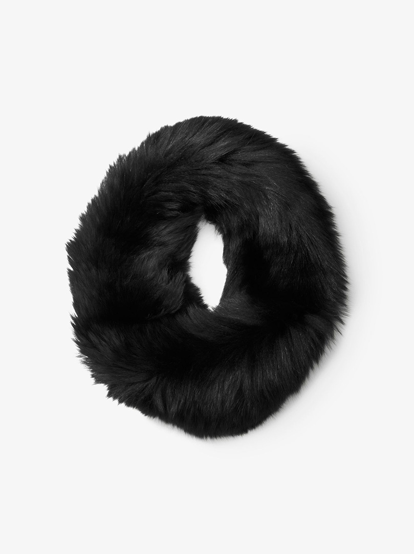 Dyed Fox Fur Cowl