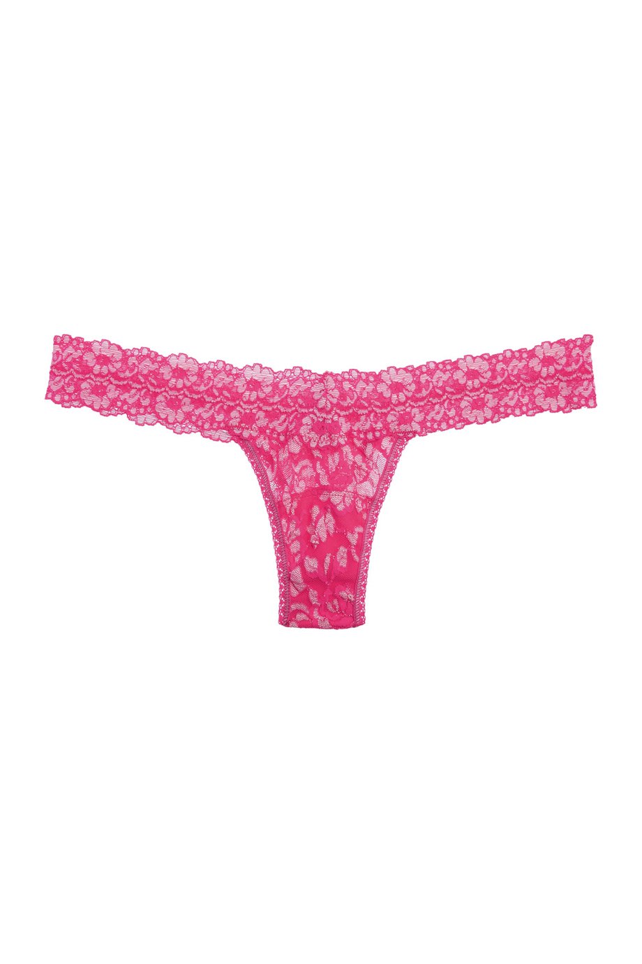 Signature Low-Rise stretch-lace thong