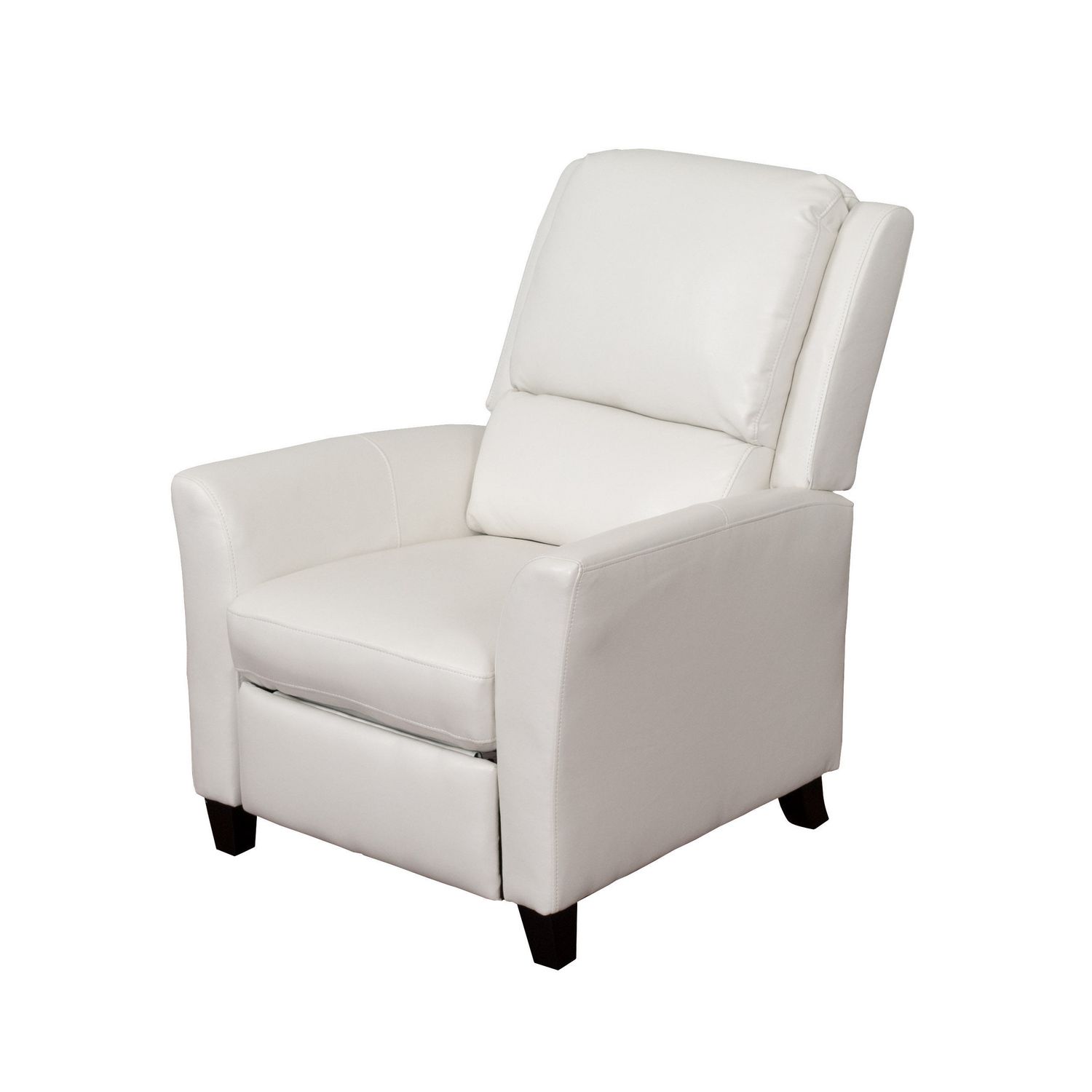 CorLiving Kate White Bonded Leather Recliner_2