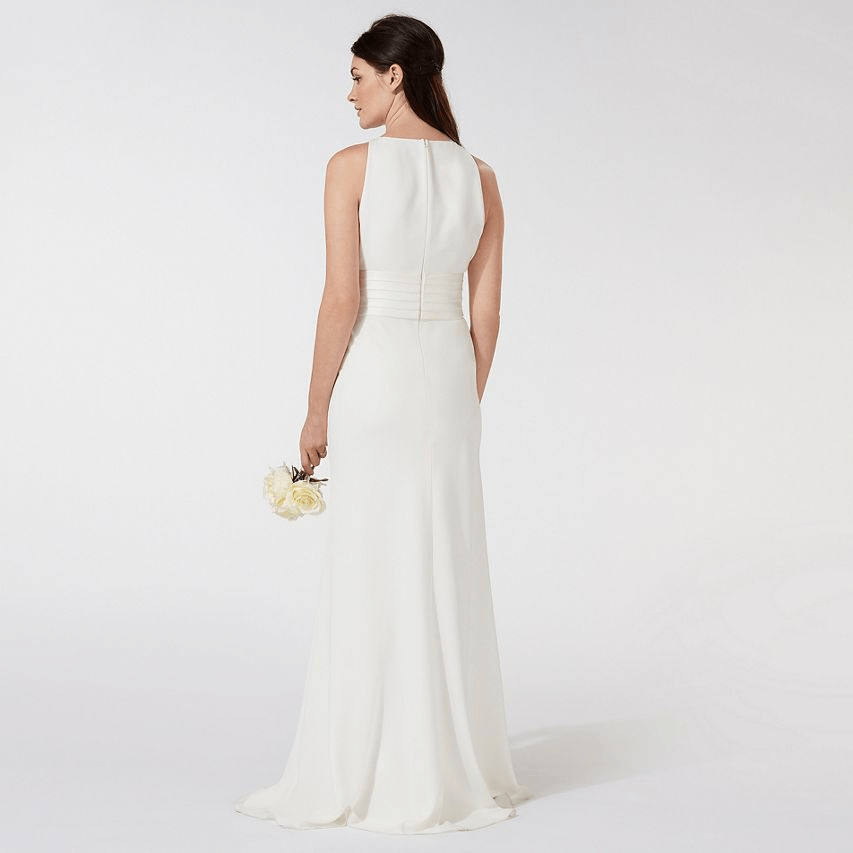 SOFT MATERIAL PRINCIPLES BY BEN DE LISI - IVORY 'MIA' WEDDING DRESS ONLINE SHOPING (4)