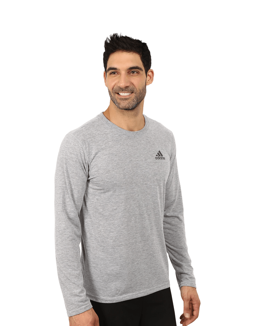 Adidas Ultimate Long Sleeve Crew Tee (1)