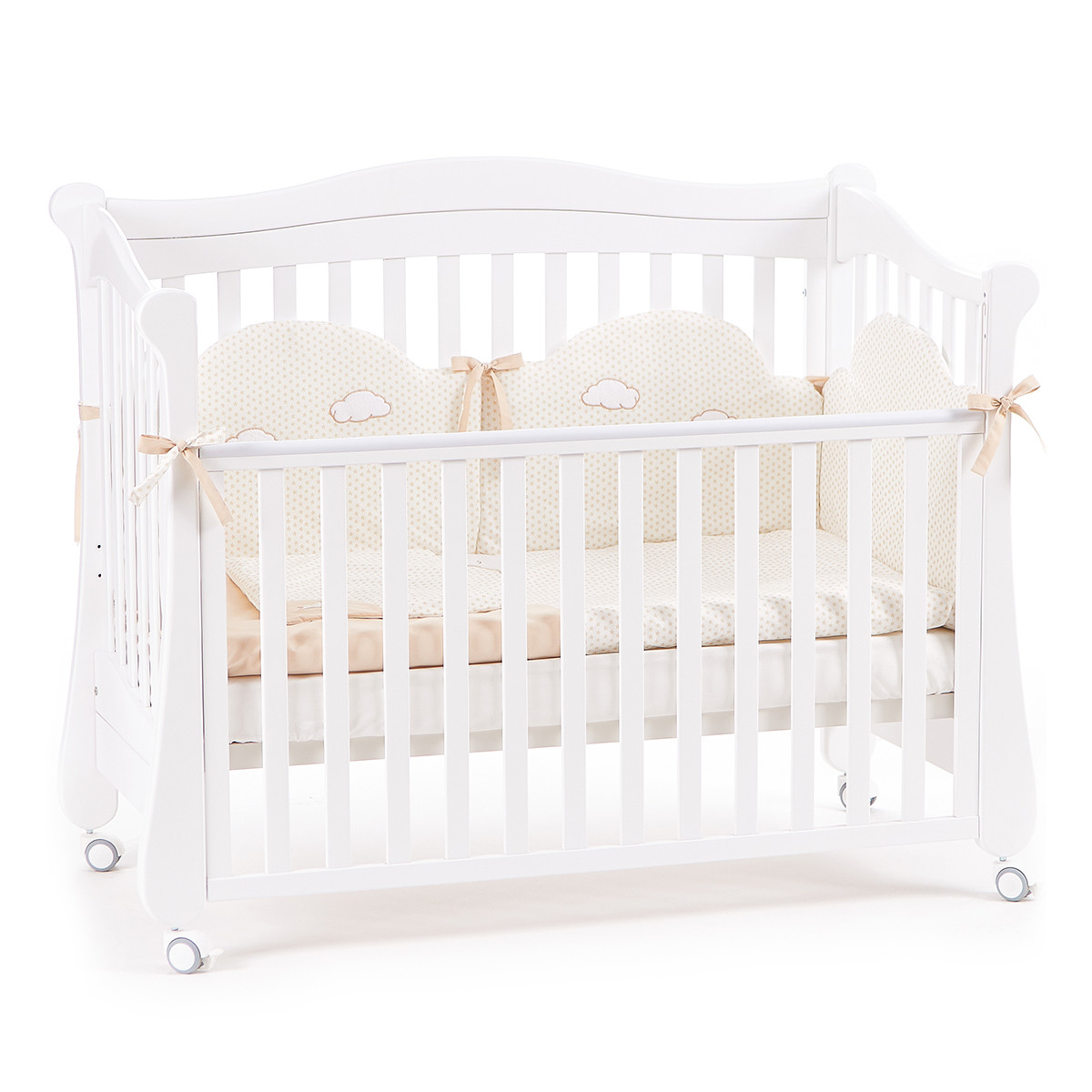 Kids Bed Veres Sonja LD18 without Drawer White_1