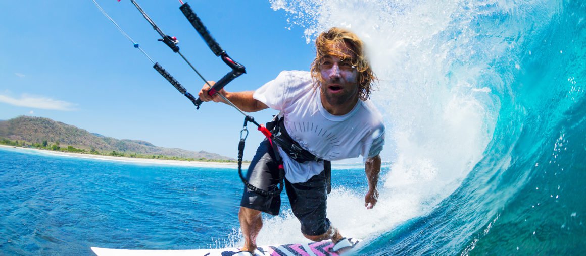 What is the difference between a kiteboard and a wakeboard?