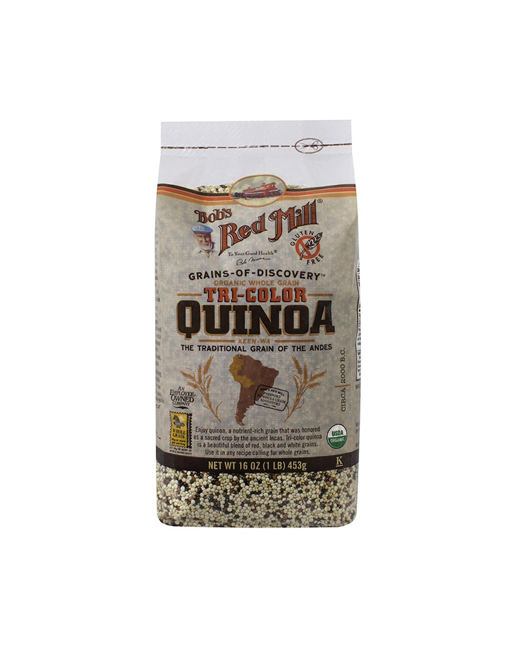 Bob's Red Mill, Organic Whole Grain Tri-Color Quinoa, 16 oz (453 g)_1