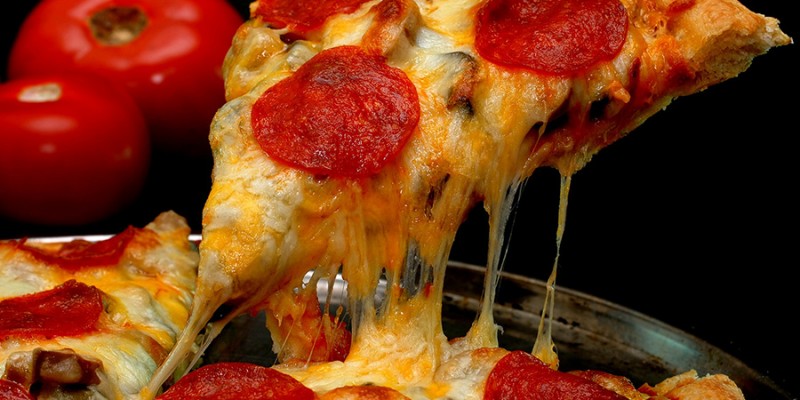 Pepperoni Pizza Slice
